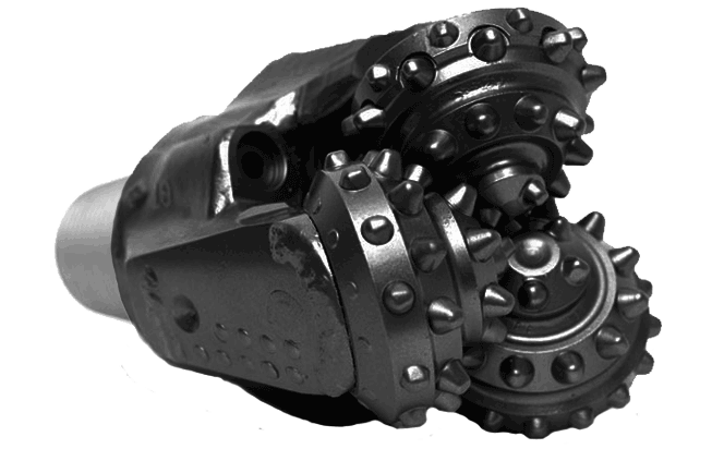Tri-Cone Bit Isolation View