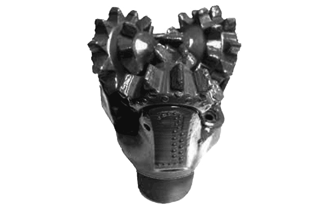 Tri-Cone Bit Side View